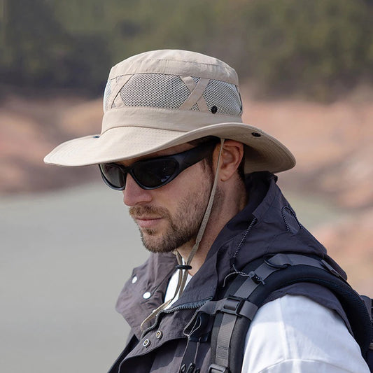 The UVDeflector Hat for Men Breathable UPF 50+